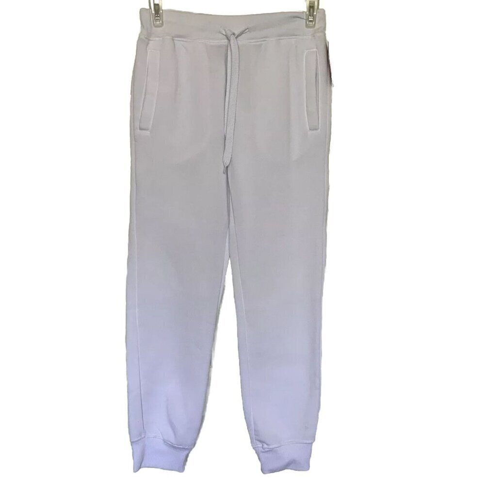 SouthPole Sweatpants Men's Small White Jogger Poly Pockets Gym NWT